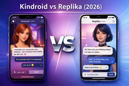 Kindroid vs Replika: Which AI Companion Is Better in 2026?